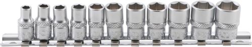 Hlavice nástrčné 1/4"  3/16" - 1/2", sada 11 dílů - BGS 2433