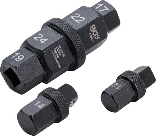 Speciální hlavice pro motocykly, 10 mm (3/8"), 12 - 24 mm - BGS 5058-1