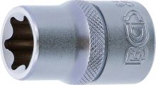 BGS Hlavice nástrčné 1/2", E10 - E24, E-profil