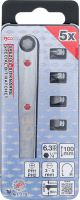 Klíč ráčnový s výměnnými bity PL + PH, délka 100 mm - BGS 115 (3)