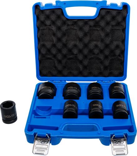 Hlavice nástrčné silové šestihranné, 20 mm (3/4"), 22 - 38 mm, 8dílná  - BGS 5240