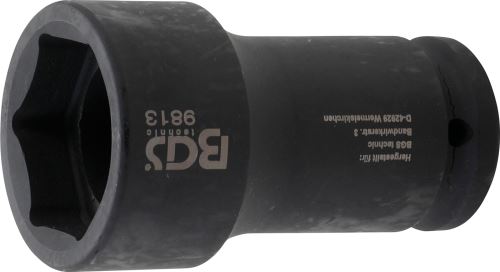 Hlavice nástrčná šestihanná silová, prodloužená 20mm, (3/4"), 41 mm - BGS 9813