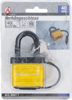 Voděodolný visací zámek, 40 mm - BGS 85817 (2)