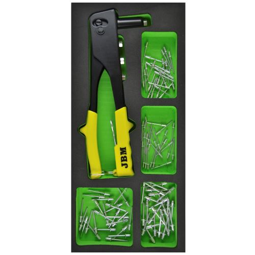 Nýtovací kleště se zásobníkem, 5,3 cm – JBM 13667