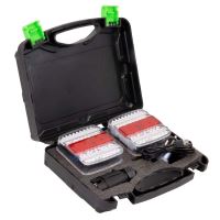 Sada 2 bezdrátových magnetických LED zadních světel - JBM 54044