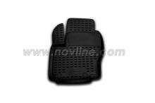 Gumové autokoberce Ford S-Max 2006-2015 (oválné fixace, rozteč fixací 25,5cm) (1)