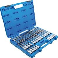 Sada nástrčných hlavic, 12,5 mm (1/2"), TP-profil (pro Torx Plus) TP20 – TP70, 32dílná - B (1)
