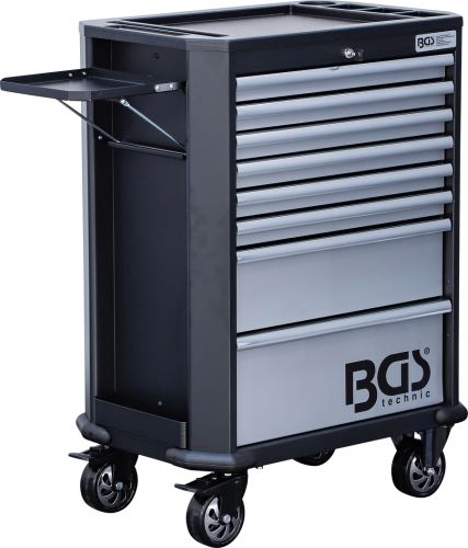 Dílenský vozík, 8 zásuvek, prázdný – BGS 4107