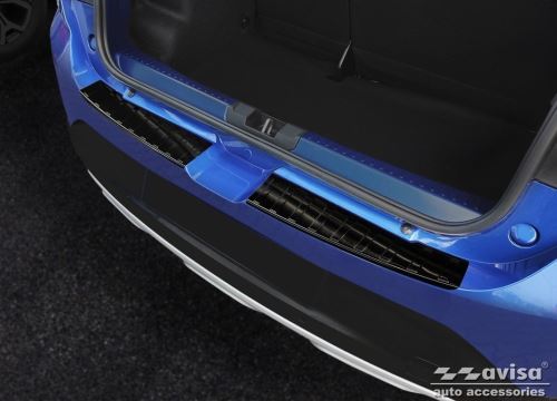 Ochranná lišta hrany kufru Dacia Sandero 2021- (i na Stepway, tmavá, matná)