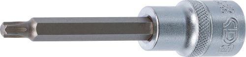 BGS Hlavice zástrčné 1/2", T15 - T70, T-profil, délka 100 mm