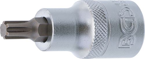 BGS Hlavice zástrčné 1/2", R5 - R14 x 55 mm, Chrom Vanadium