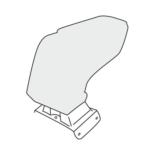 Loketní opěrka Opel Zafira B 2005-2014 (pouze adaptér)