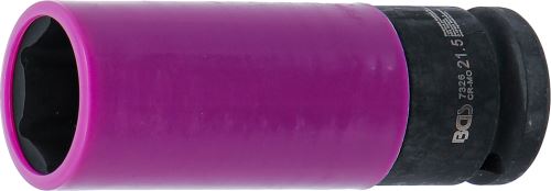 Ochranná rázová hlavice 1/2" 21,5 mm na ALU kola BGS 7326
