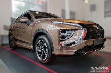 Prahové lišty Mitsubishi Eclipse Cross 2018- (hybrid, matné) (5)