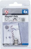 Magnety, extra silné, O 12 mm, 4dílná - BGS 79909 (1)