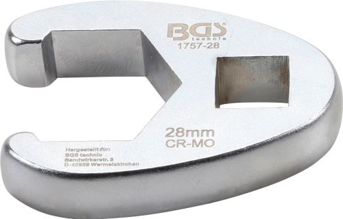 Klíč plochý otevřený 1/2" 28 mm – BGS 1757-28