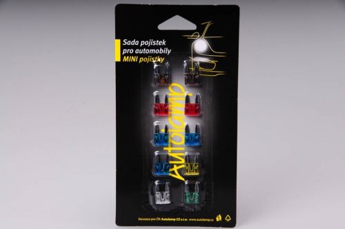 Sada pojistek MINI 7,5-30A 10ks