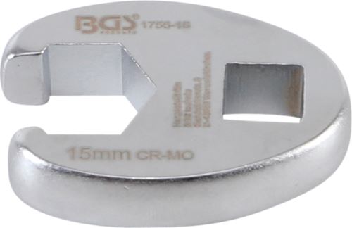 BGS Klíče ploché 3/8", 10 - 19 mm, otevřené