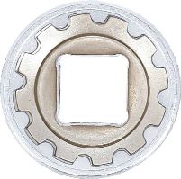 BGS Hlavice nástrčné 1/2", 8 - 32 mm,  "GearLock" (1)