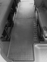 Gumové autokoberce Renault Trafic 2014- (3.řada, bez oplastovaných sedaček) (1)