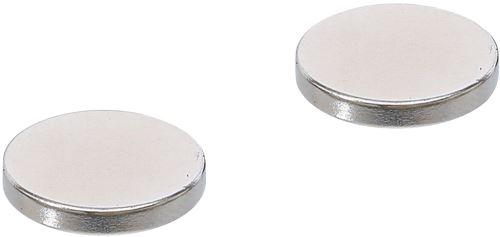 Magnety, extra silné , O 18 mm, 2 pcs. - BGS 79911