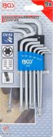 Sada zahnutých klíčů, T-profil (pro Torx) s kulovou hlavou T10–T50 mm, 9dílná - BGS 818 (4)