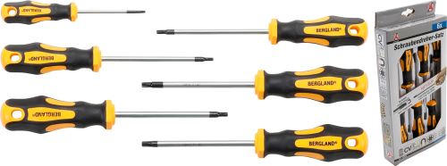 Screwdriver Set, T-Star (for Torx) T10-T30, 6 pcs. - BGS 35826