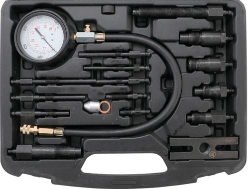 Měřič komprese dieselových motorů, sada - BGS 62660