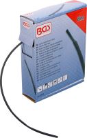 Teplem smrštitelná trubička v krabici, černá, O 3,2 mm, 8 m - BGS 6923