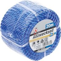 Lano polyethylen 4 mm, délka 20 m, nosnost max. 45 kg - BGS 80804 (1)