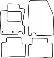 Textilní autokoberce Nissan Qashqai 2014-2021 (1)