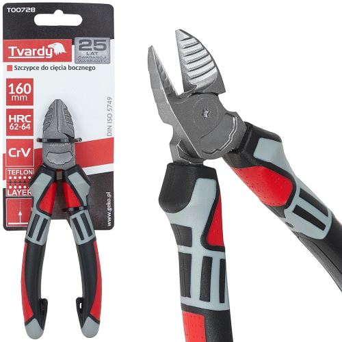 Kleště štípací boční 160 mm CrV - GEKO T00728