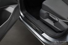 Prahové lišty VW Caddy 2021- (tmavé, lesklé) (4)