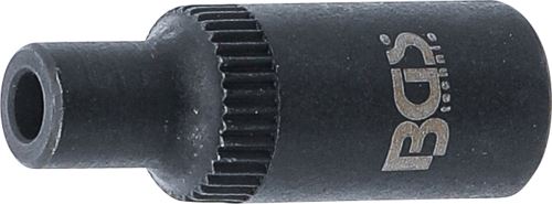 Nástrčná hlavice pro upnutí závitníku, 6,3 mm (1/4"), 2,8 mm  - BGS 72100