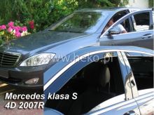 Ofuky oken Mercedes S-Class 2005-2013 (4 díly, W221, zadní 69cm) (2)