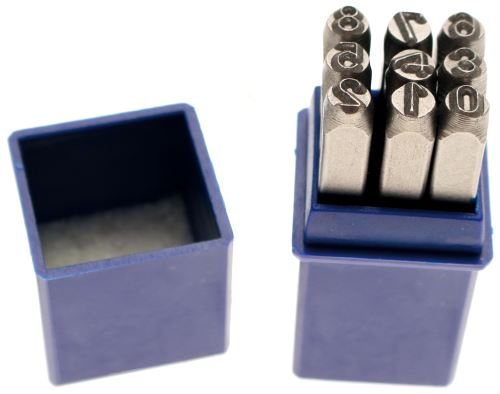 Razící matrice 8.0 mm, čísla - BGS 3038