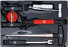 Přípravky pro demontáž čelních autoskel, sada 7 dílů - BGS 60300 (1)