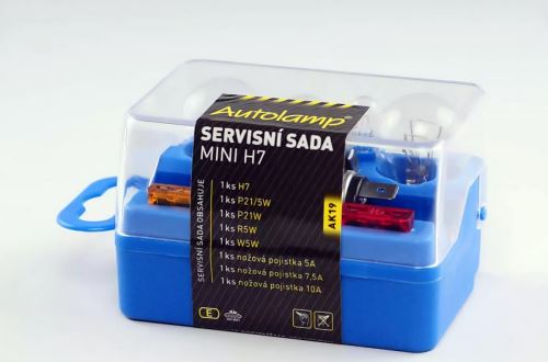 Sada motožárovek (H7, 12V)