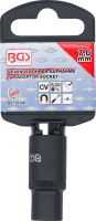 Nástrčná hlavice pro upnutí závitníku, 10 mm (3/8"), 7,0 mm  - BGS 72106 (2)