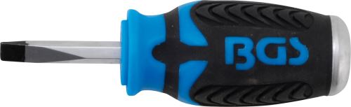 BGS Šroubováky ploché, 1/4", 3 - 10 mm, 6ti hranný dřík,1/4" vnitřní čtyřhran