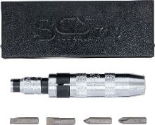 Šroubovák úderový 1/2", 4 bity, adaptér – BGS 710 (5)