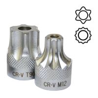 Hlavice 1/2" 12bodová zásuvka M16 odolná proti neoprávněné manipulaci – JBM CAMPLLONG S.L.