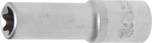 BGS Hlavice nástrčné 1/2", E10 - E20, prodloužené, E-profil