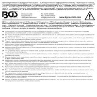 Sada vyrážečů závlaček, s ochranou rukou, 180 mm, 3 - 8 mm, 6dílná - BGS 74591 (7)