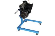 Stolice pojízdná s otočným upevněním pro práci na motoru XL, 560 kg - BGS 9230 (1)