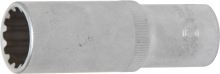 BGS Hlavice nástrčné 1/2", 14 - 19 mm, prodloužené, "GearLock" (6)