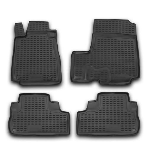 Gumové autokoberce Honda CR-V 2006-2012 (bez subwooferu)