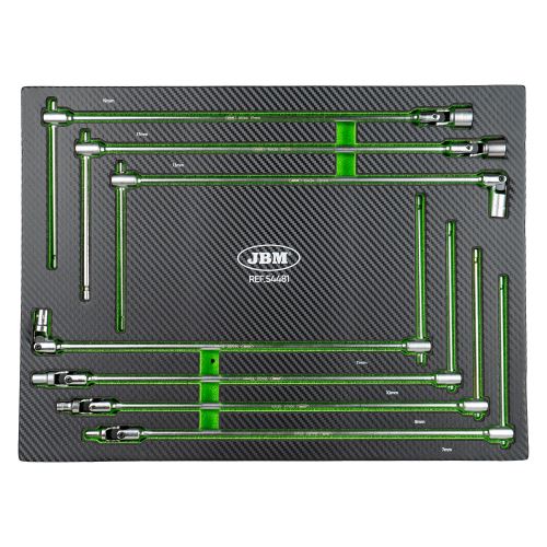 Klíče T profil 7 ks, 7-19 mm - JBM 54481
