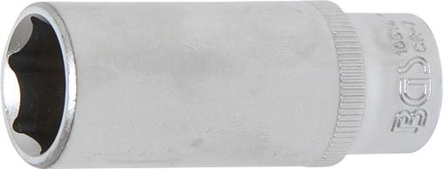BGS Hlavice nástrčné 1/4" 4 - 14 mm, prodloužené,  Pro Torgue