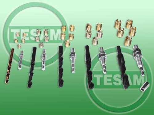 Sada na opravu závitu s vložkami / objímkami M5 - M12 mm  - TESAM S0001359